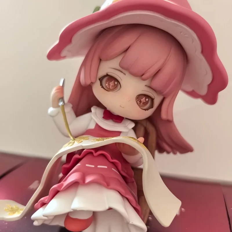 البائع الساخن Dearnikki Intro حلم ويفر سلسلة صندوق أعمى لطيف تمثال دمية جمع سطح المكتب زخرفة موضة الاتجاه الهدايا