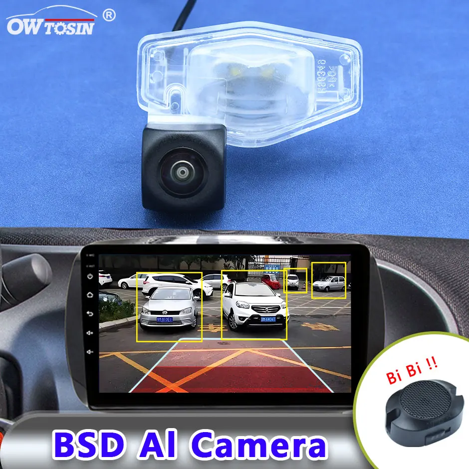 

1080P AHD ADAS AI Car Vehicle view Camera For Honda Vezel Elysion Odyssey JADE 2015 2016 BSD Blind Spot Radar Alarm Monitor