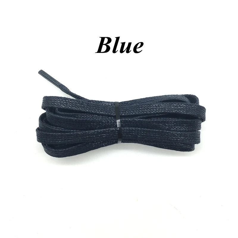 1 Paar gewachste flache Schnürsenkel aus Leder, wasserdicht, Freizeitschuhe, Schnürsenkel, Unisex, Stiefel, Schnürsenkel, Länge 60, 80, 100, 120, 140, 160, 180 cm, P3 – Detail 5