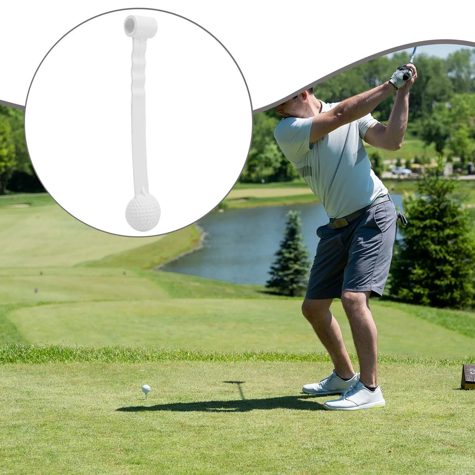 

Golf Swing Accessories Practice Accessory Effective Rope Ball Golf Swing for Outdoor Sports Backyard