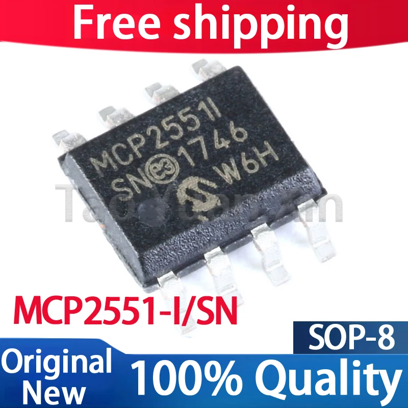 (5piece)100% New MCP2551-I/SN MCP2551 MCP2551-E/SN MCP2551E SOP-8 Chipset