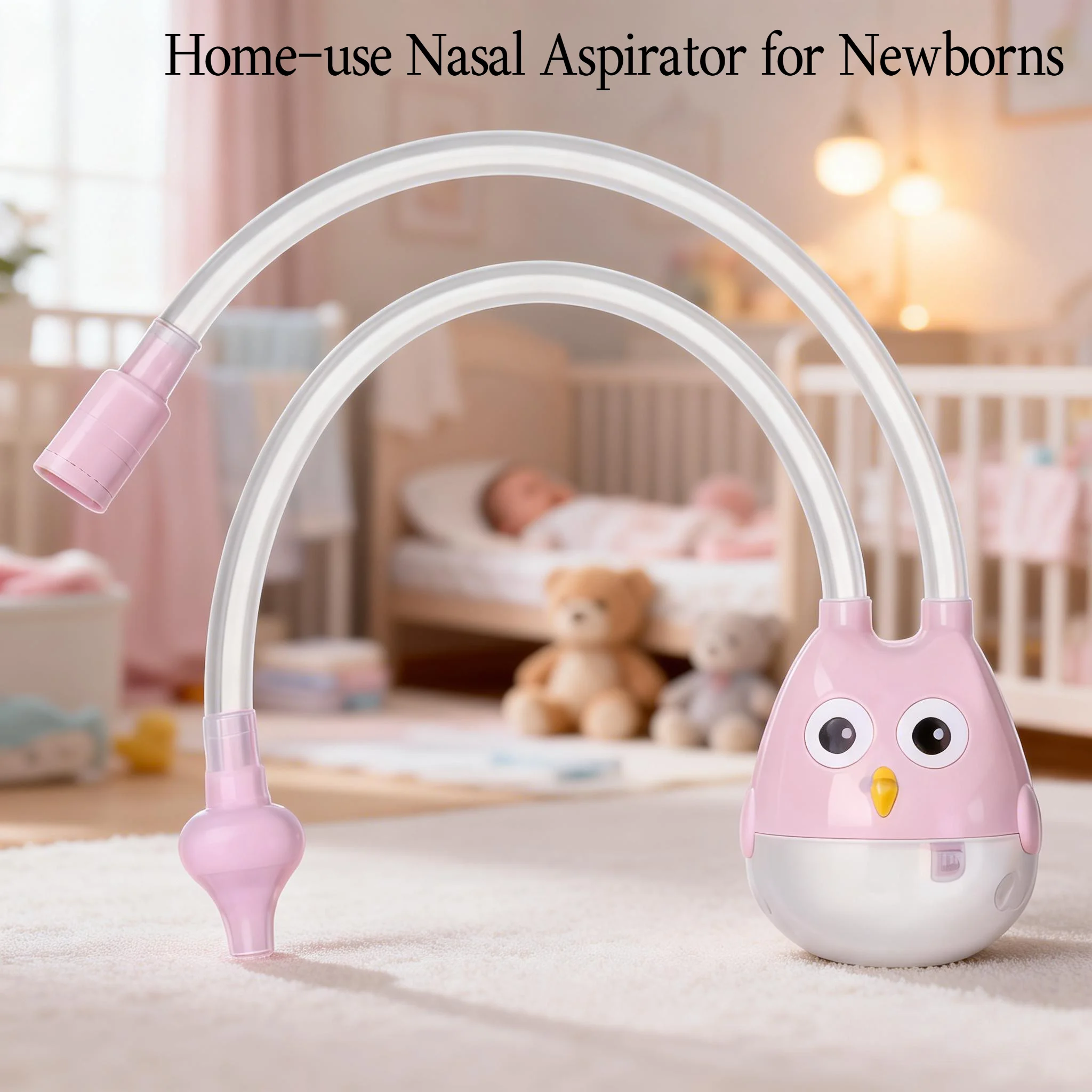 

Назальный аспиратор для новорожденных, очищающий нос для младенцев, назальный аспиратор в стиле чашки, защита здоровья, уход за полостью рта для младенцев, дизайн совы