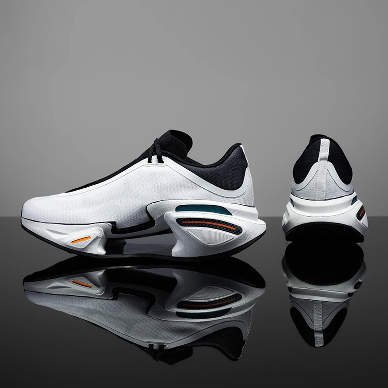 2024 New Running Shoes for Men and Women, Carbon Plate Stable Support, Non-Slip Rebound Breathable Thick-Soled Sports Shoes image 2