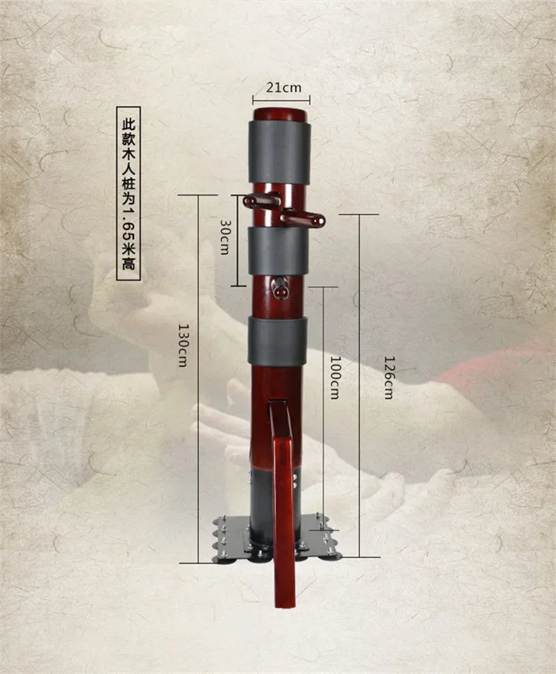 

Hot Sale Chinese Kungfu Training Wing Chun Wooden Grappling Dummy Martial Arts Equipment Wing Chun Dummy
