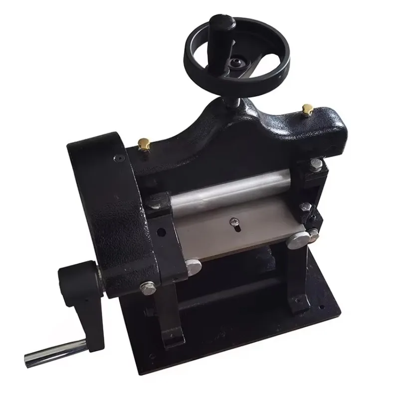 New Leather Production Small Workshop Manual Leather Splitting Machine With Band Knife German Design Manual Leather Splitter