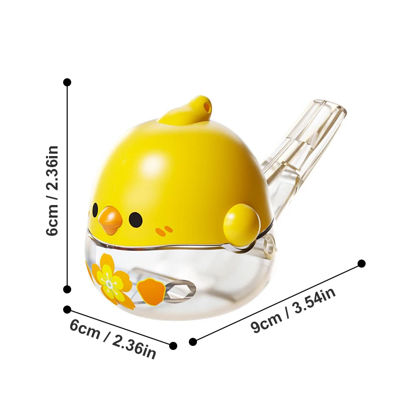 Silbato de juguete para bebé, puede tocar música con silbato de agua, cuerno, armónica para niños, instrumento de entrenamiento de pronunciación