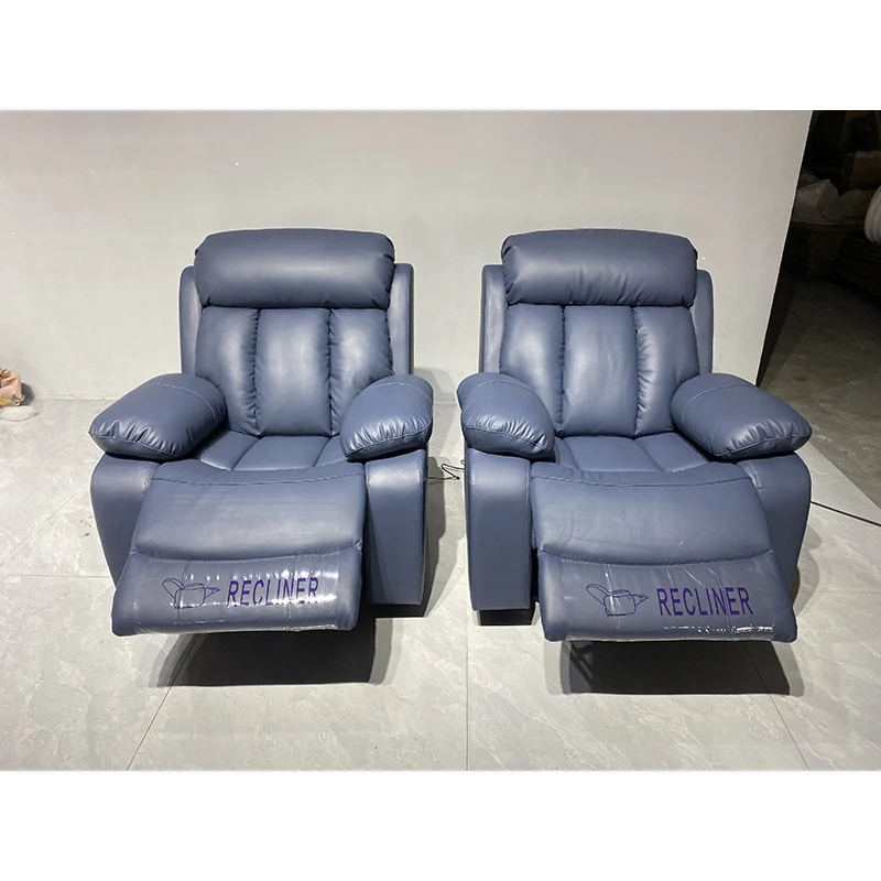 Modern Luxury Vip Electric Cinema Leather Recliner Sofa Set Extendable Living Room Home Theater Sofa