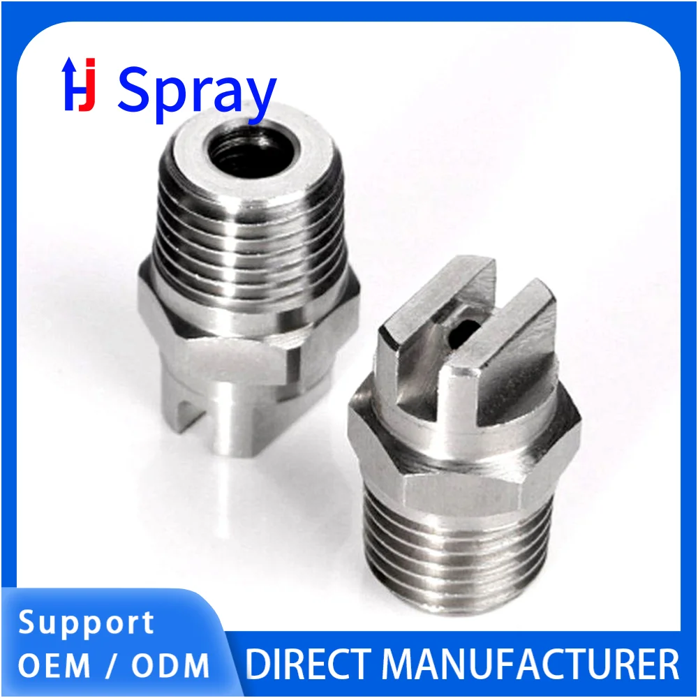 Huajue Stainless Steel Fan Nozzle 1/8