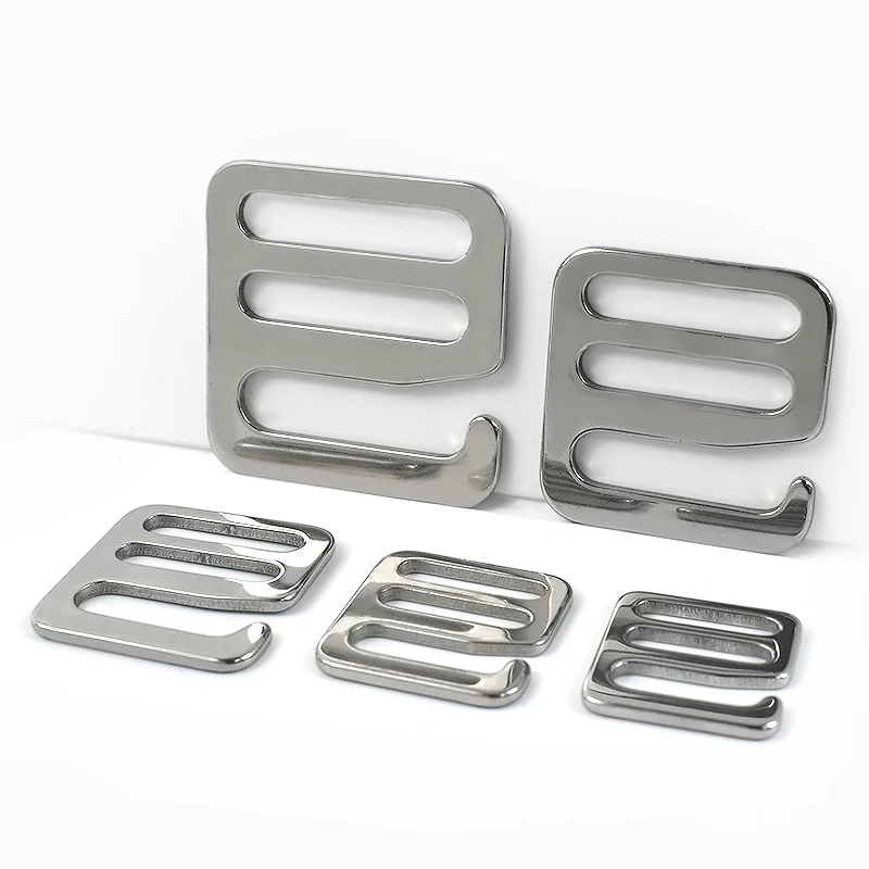

2/5/10Pcs 16-31mm Stainless Steel Buckle Backpack Strap Slider Adjust Buckles Dog Collar G Hooks Clasp DIY Hardware Accessories