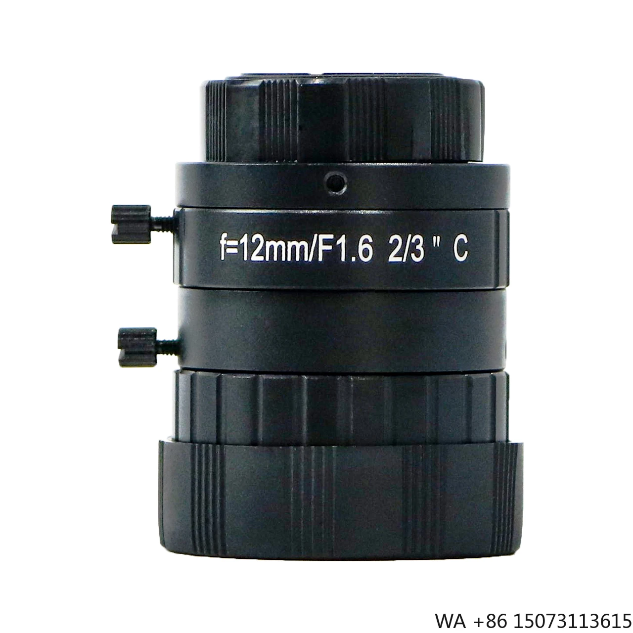 

Объектив машинного зрения 10 МП FA — 2/3 дюйма/1/1,1 дюйма/1/2 дюйма F2.0-16 12 мм для промышленных камер