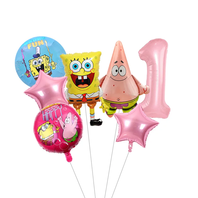 Niedlicher SpongeBob-Themen-Partykerzen-Geburtstagstorten-Topper für Kinderfeier-Dekoration – Detail 28
