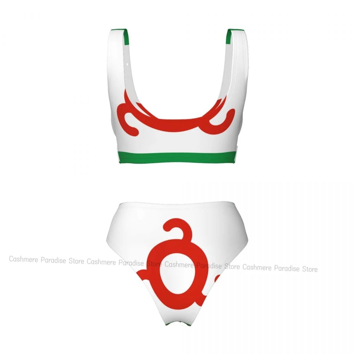 دفع ما يصل السنجاب العلم مثير بيكيني النساء ملابس السباحة الإناث الاستحمام