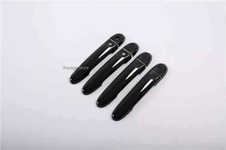 Apply to Nissan sunny door bowl handle modified door handle decorative sticker protection bright strip baking paint black