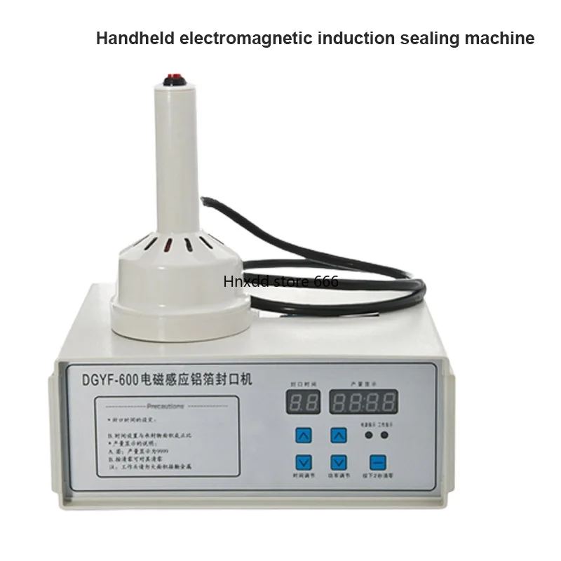 Small Manual Hand-Held Induction Electromagnetic Aluminum Foil Sealing Machine For Plastic Honey Bottle Foil Sealing