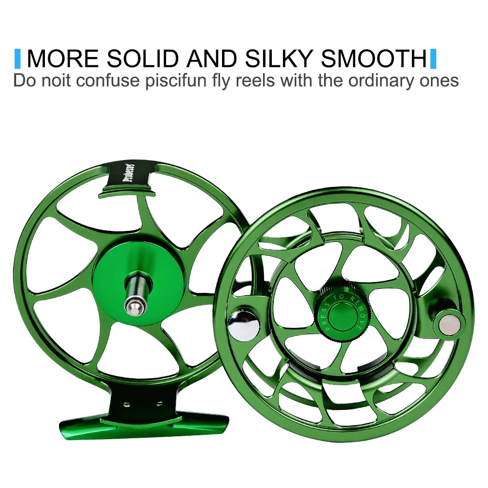 PROBEROS 3+1BB Fly Fishing Wheel 3/4-5/6-7/8 WT Fly Fishing Reel Aluminum Fly Reel CNC Machine Cut Large Arbor Die Casting - AliExpress 18 PROBEROS 3+1BB Fly Fishing Wheel 3/4-5/6-7/8 WT Fly Fishing Reel Aluminum Fly Reel CNC Machine Cut Large Arbor Die Casting - AliExpress 18