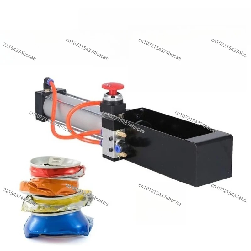 Pneumatic Can Crusher Cylinder Push Valve Cans Crushers Eco Friendly Recycling Tool Pneumatic Can Crusher Push Valve Can Crusher