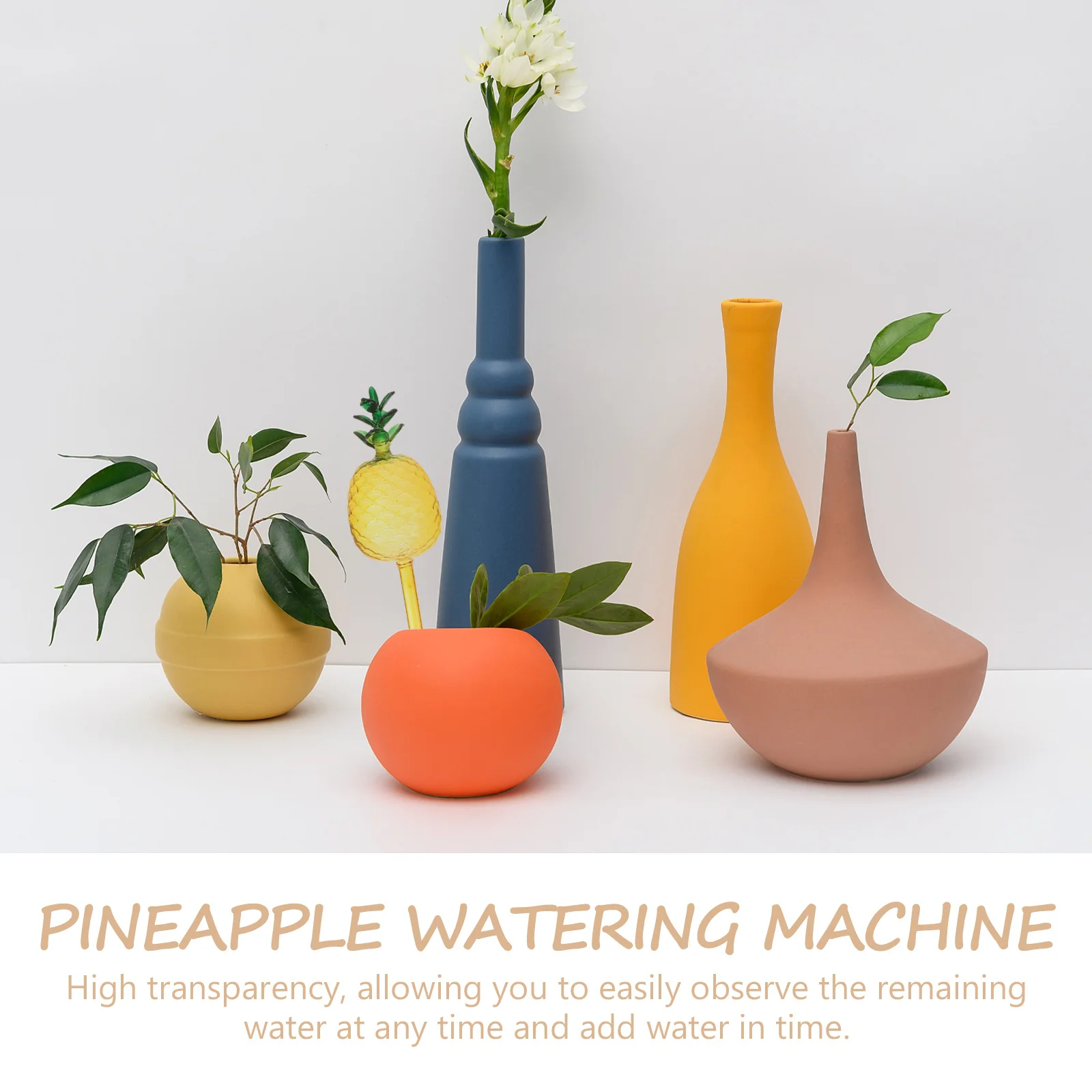 

Automatic Plant Watering Device Sturdy Glass Globes High Transparency for Home Garden Self Water Plant Water Pot