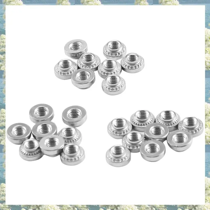 

Best Of 2025-M3 Stainless Steel Self Clinching Rivet Nut Fastener 50Pcs