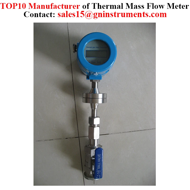 High Temperature Digital Rs485 Thermal Gas Mass Flow Sensor,insertion Magnetic Flowmeter