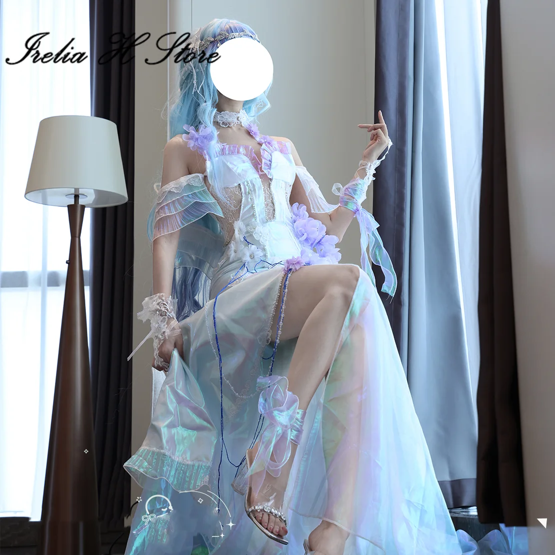 

Irelia H Hamel from Path to Nowhere Hamel Cosplay Costume Game sexy evening party dresses female