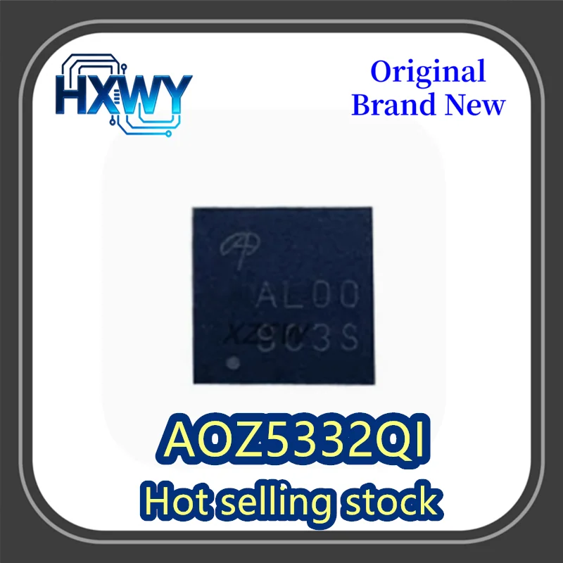 

(10/50 pieces) AOZ5332QI AOZ5332 Silkscreen AL00 ALOO QFN package Brand new original