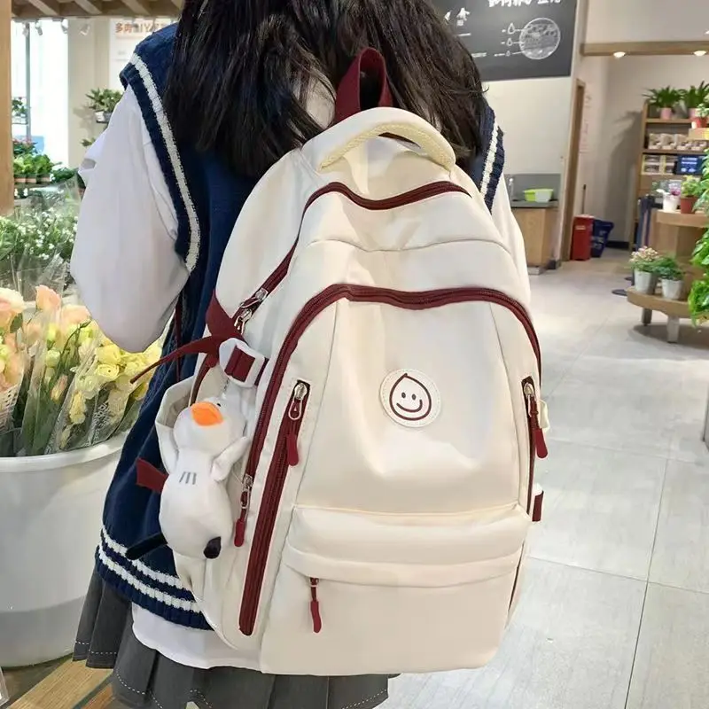 Han Edição Contratada Mochila de Grande Capacidade, Masculino Japonês Harajuku High School Students Bag, Novo