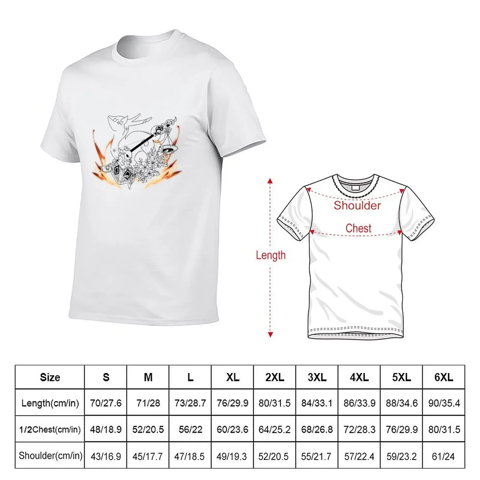 Yanfei Constellation Design T-Shirt summer top essential t shirt clothing for men