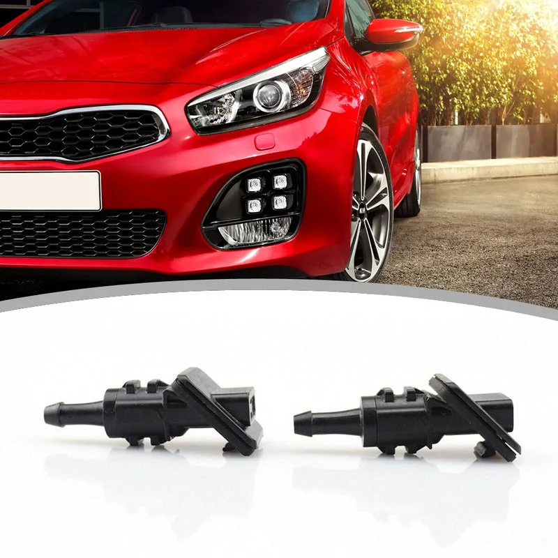 

2pcs for Kia Ceed 2006-2012 Windshield Wiper Washer Spray Jet Nozzle форсунка 986301H510 Windscreen Spray Nozzle Car Accessories