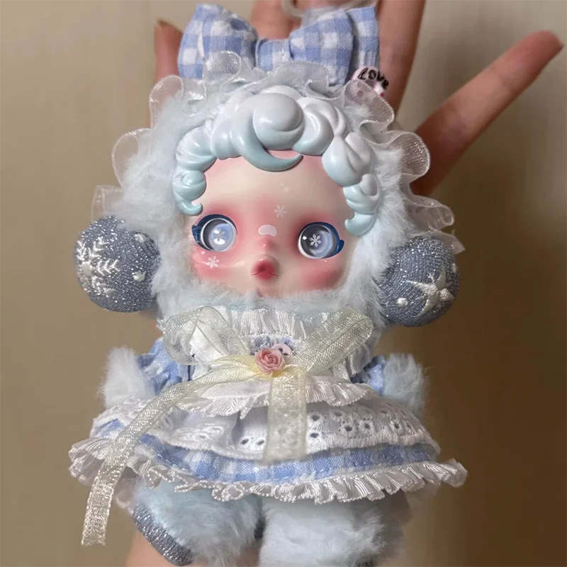 

New Skullpanda Velvet Plush Doll Clothes Sp Winter Symphony Series 10cm Baby Clothes Cat Cloak Set Cute No Doll