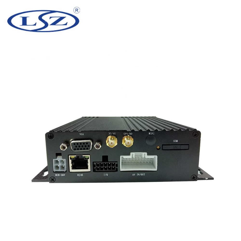 AI 4CH 1080p 4G GPS WIFI Dual SD Videoregistratore per auto Automobile Black Box MDVR Mobile Dvr per autobus taxi camion