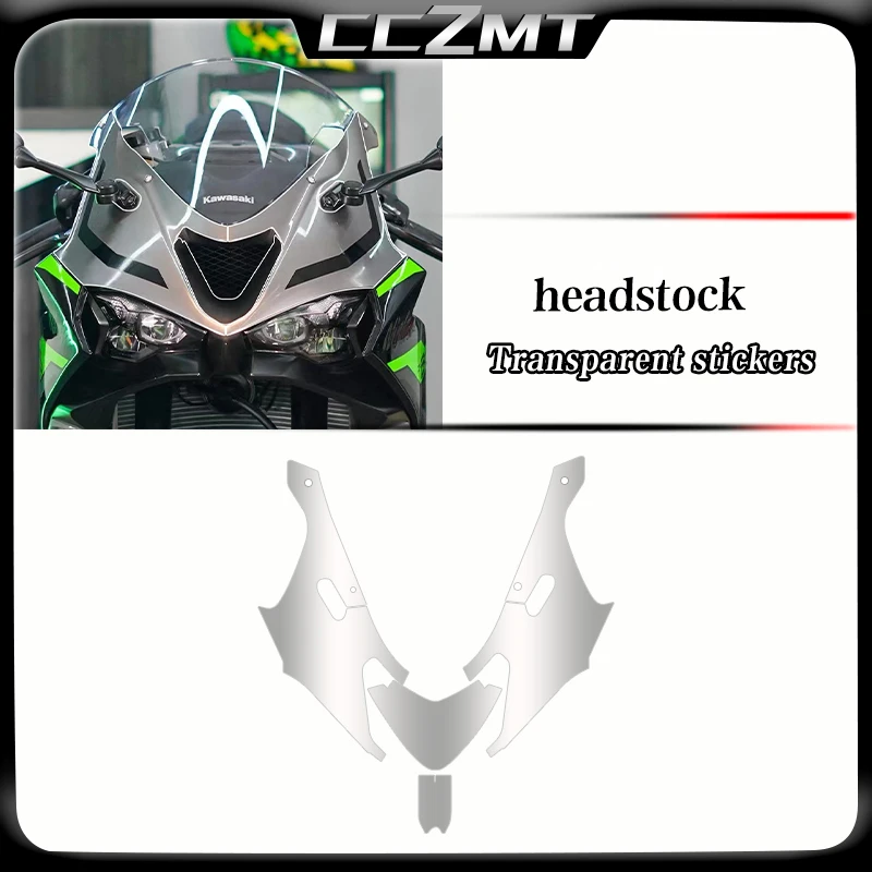 For Kawasaki Ninja zx6r zx 6r ZX 6R 2024 Invisible Transparent Sticker Body Protection Fuel Tank Film Modification Accessories