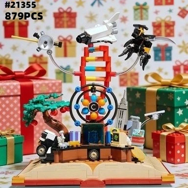 

НОВИНКА 2025: Конструктор «Знание — сила» из серии STEM Creative — сборная модель для взрослых и детей, подарок на день рождения