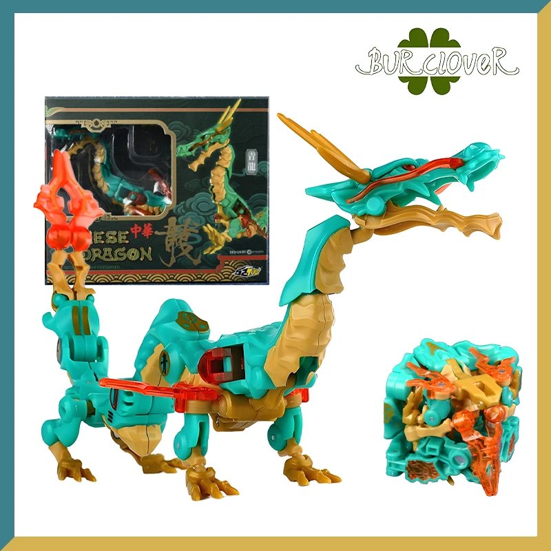 

52TOYS Оригинальная серия MEGABOX MB-14 КИТАЙСКИЙ ДРАКОН Трансформирующие игрушки Модель в сборе Коллекционные предметы и декоративные товары Дети