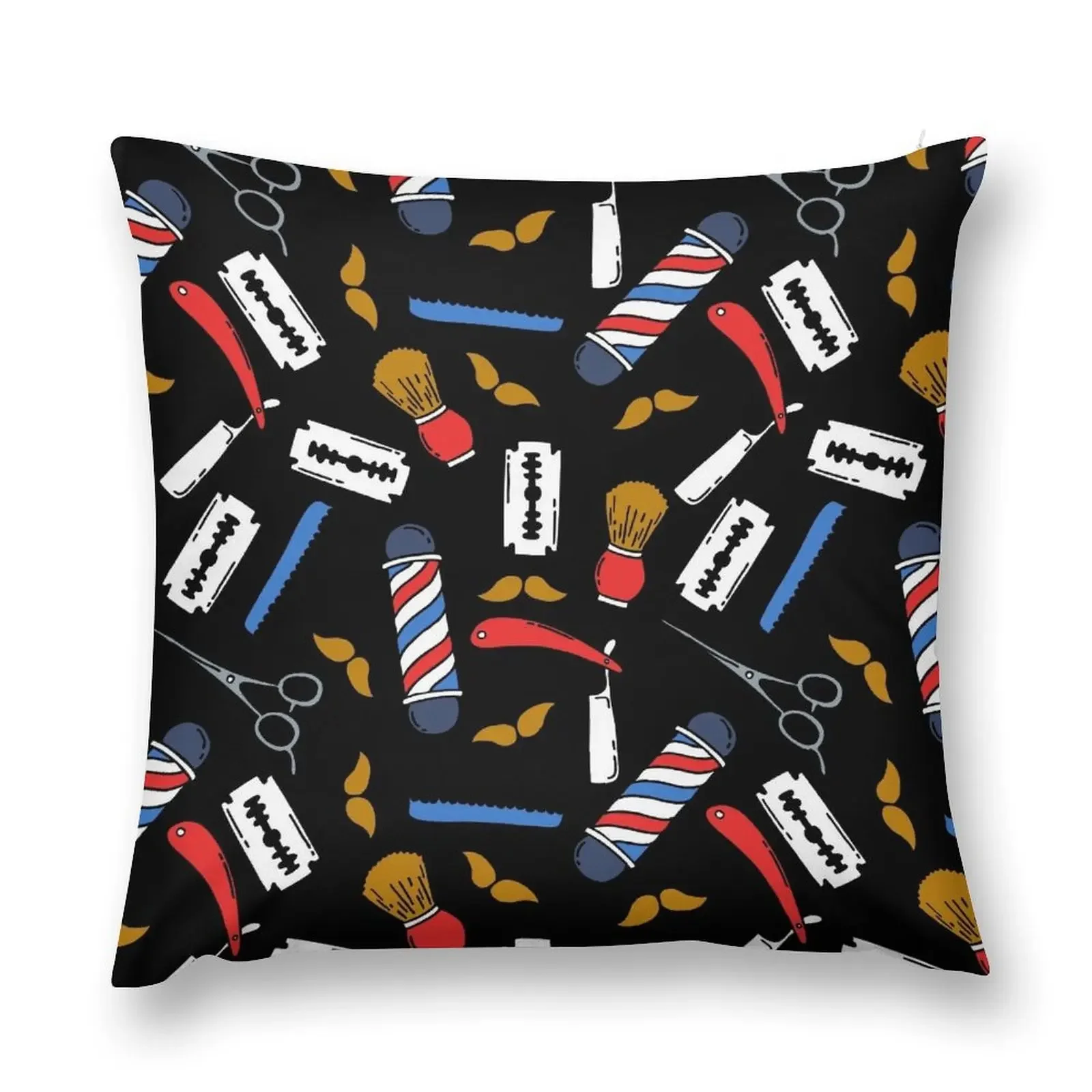 

barbershop Throw Pillow Sofa Cushion Pillow Decor pillow