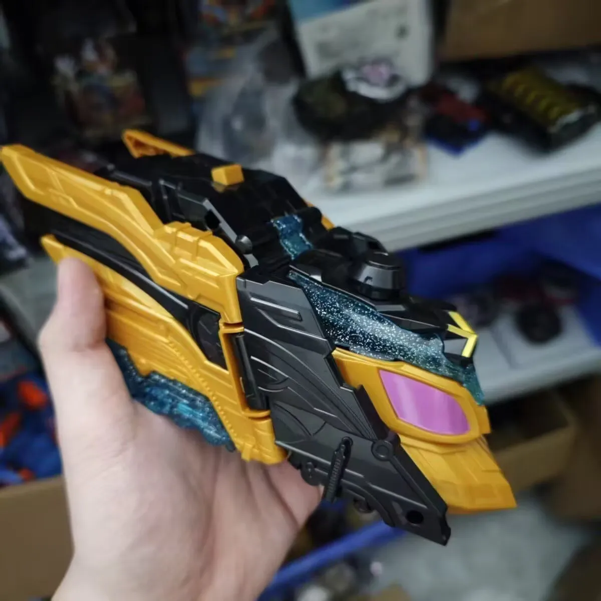 在庫あり-純正バンダイ-dx-仮面ライダーゴッチャード-テンライナー-テントレインズ-リンケージアクセサリー（ドライブを除く）