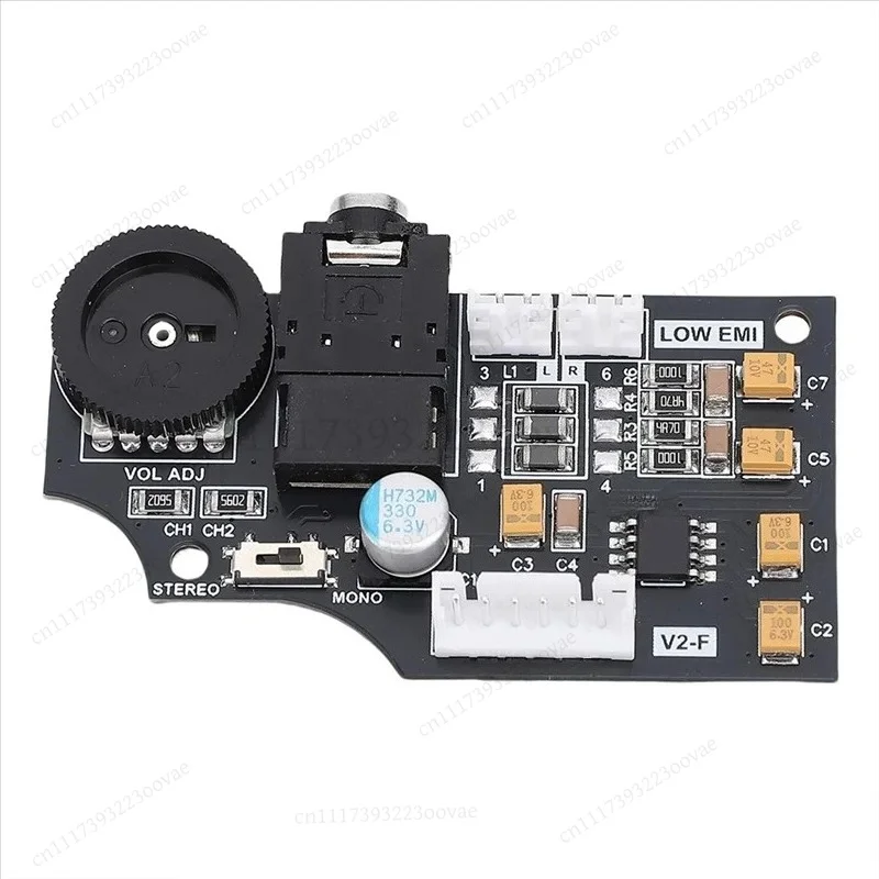 LF-Dual Channel Volume Audio Board for SEGA Game Gear, ELNA Capacitors Replacement Part