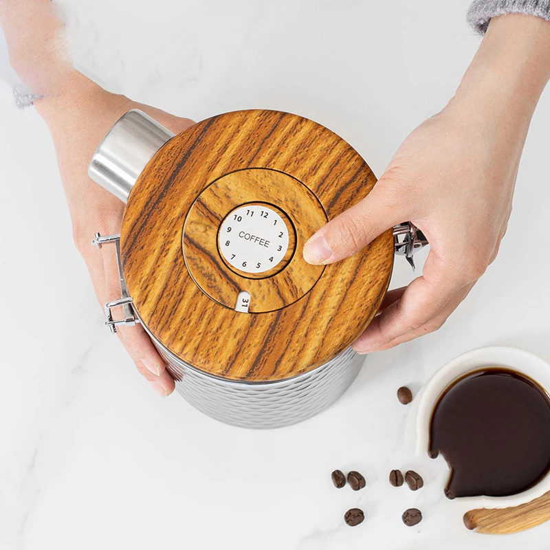 Pojemniki na kawę ze stali nie – Food Storage Stainless Steel Containers recenzja i cena
