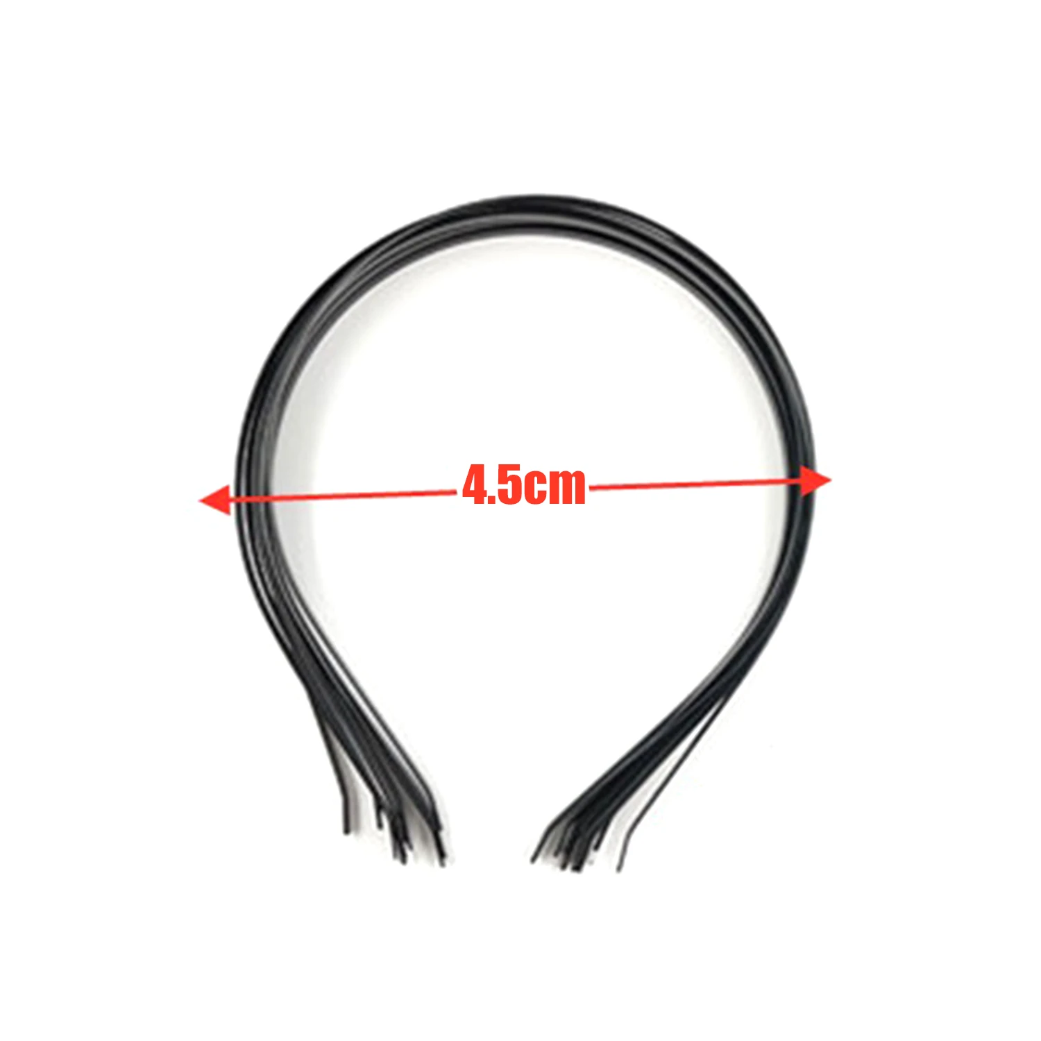 1 PC Metal Headbands Blank Smooth Hair Hoop Band Hairband Plain Headbands For Men Women Hair Accessories