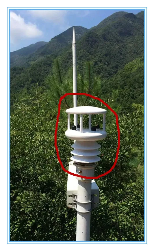 

2026 New XS-Wds6e Ultrasonic Weather Station Sensor High Accuracy Wind Temperature Humidity Pressure Rainfall Solar Noise Dust M