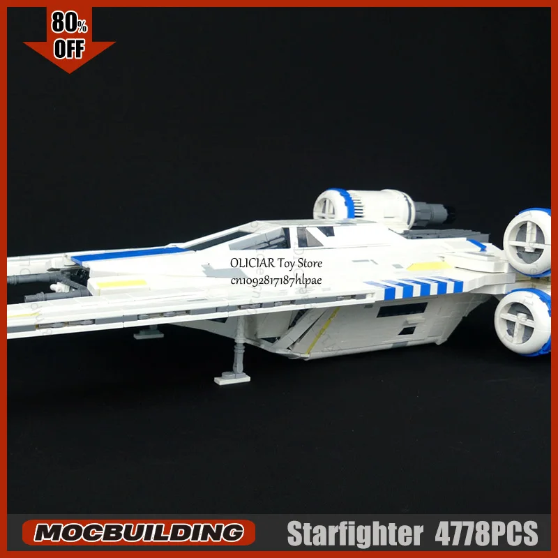 

Новый UCS фильм крыло Starfighter MOC строительный блок U модель технология коллекция кирпичей DIY сборка дисплей игрушки рождественские подарки