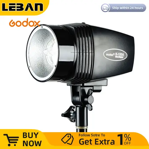 Godox K-180A 180Ws Photography Portable Mini Master Studio Flash Lighting