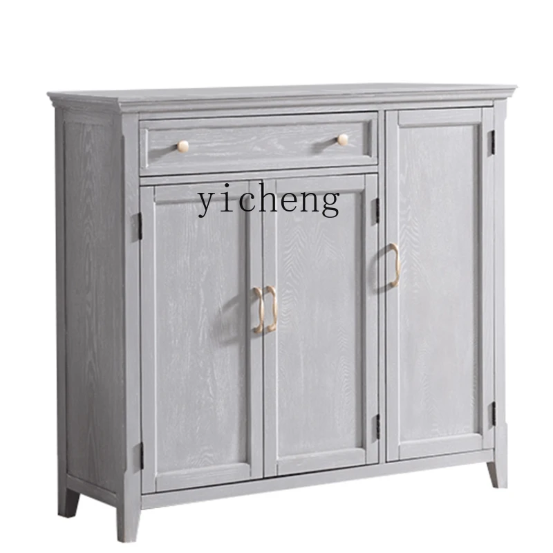 

Xl Doorway Shoe Cabinet Storage Simple Hall Cabinet Storage Solid Wood Large Capacity Shoe Cabinet