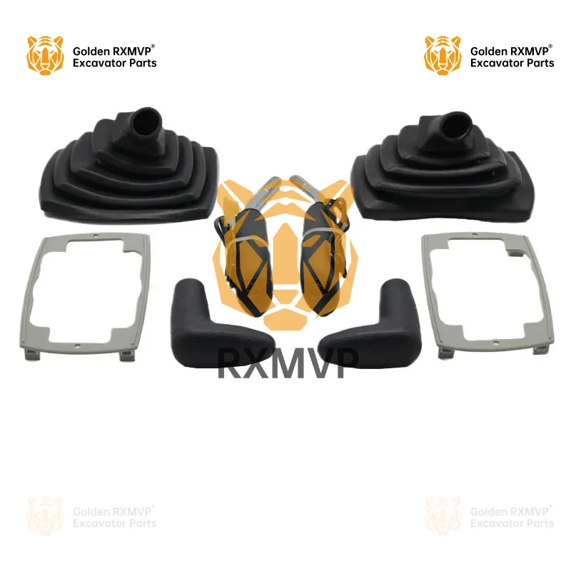 For Kobelco Sk Kx200/210/240/260/250-8 Super 8 Operating Rod Handle Rubber Dust Cover Excavator Accessories