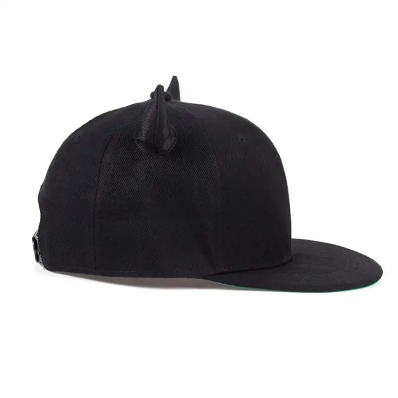 39BD Casual Cap Trucker Hat Vintage Punk Horn Baseball Cap Horn Verstellbare Dad-Mütze für Reisen Fitness Workout – Detail 3