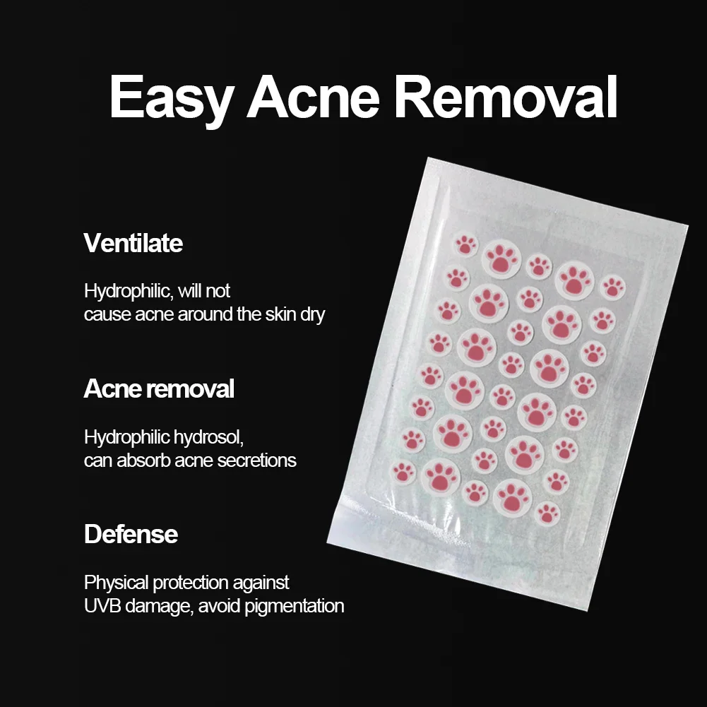 별 여드름 패치, 보이지 않는 여드름 제거 스킨 케어 스티커, 다채로운 컨실러 페이스 스팟 뷰티 메이크업 도구, 10 장