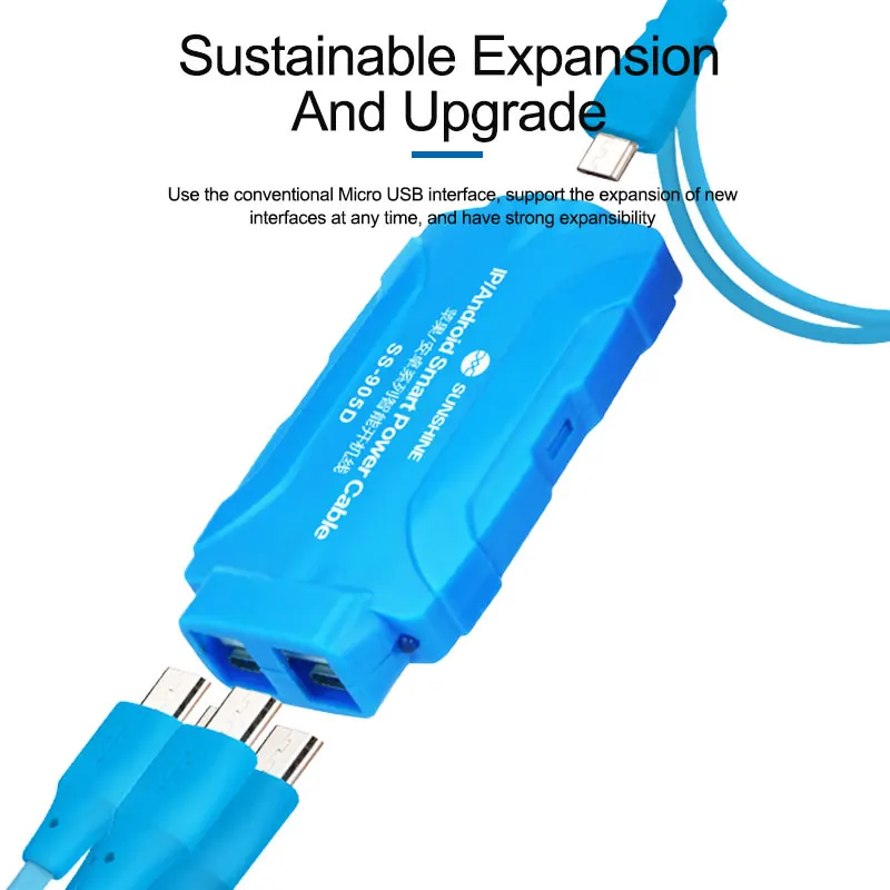 Interruttore Mobile dell'alimentazione elettrica di SUNSHINE SS-905D V7.0 sulla linea adatto ad androide per la linea di controllo dello stivale di potere di IPhone