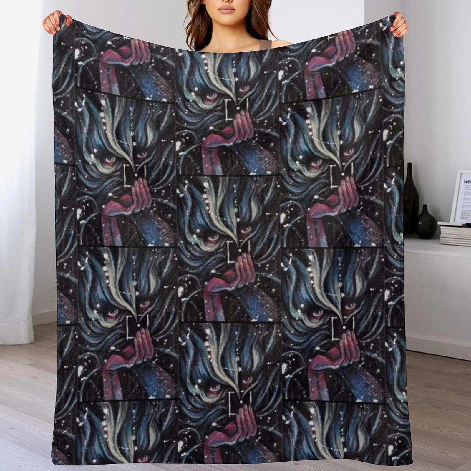 Disco Elysium Game Throw Blanket Warm Napping Blanket for Office Couch Bed