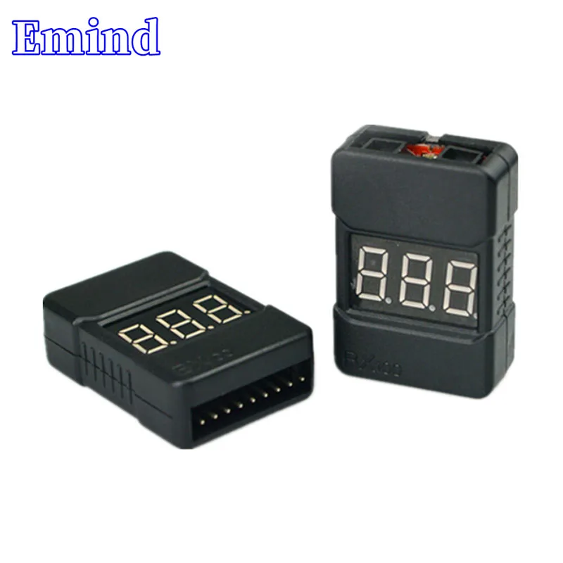 2/5/10/20/50Pcs 1-8S 2-in-1 Battery Indicator Dual Function Buzzer BB Sound Low Voltage Alarm Lithium Battery Detection