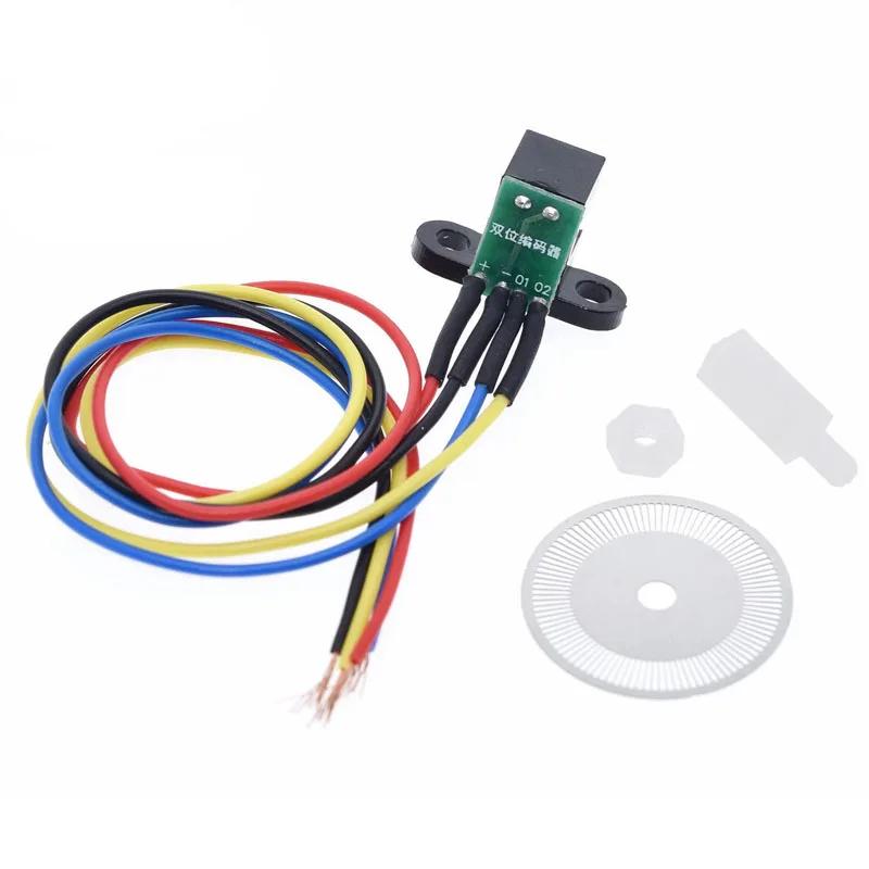 1/2/5/10/30Pcs Photoelectric Encoder Speed Sensor Encoder Smart Car C B D E Car Model