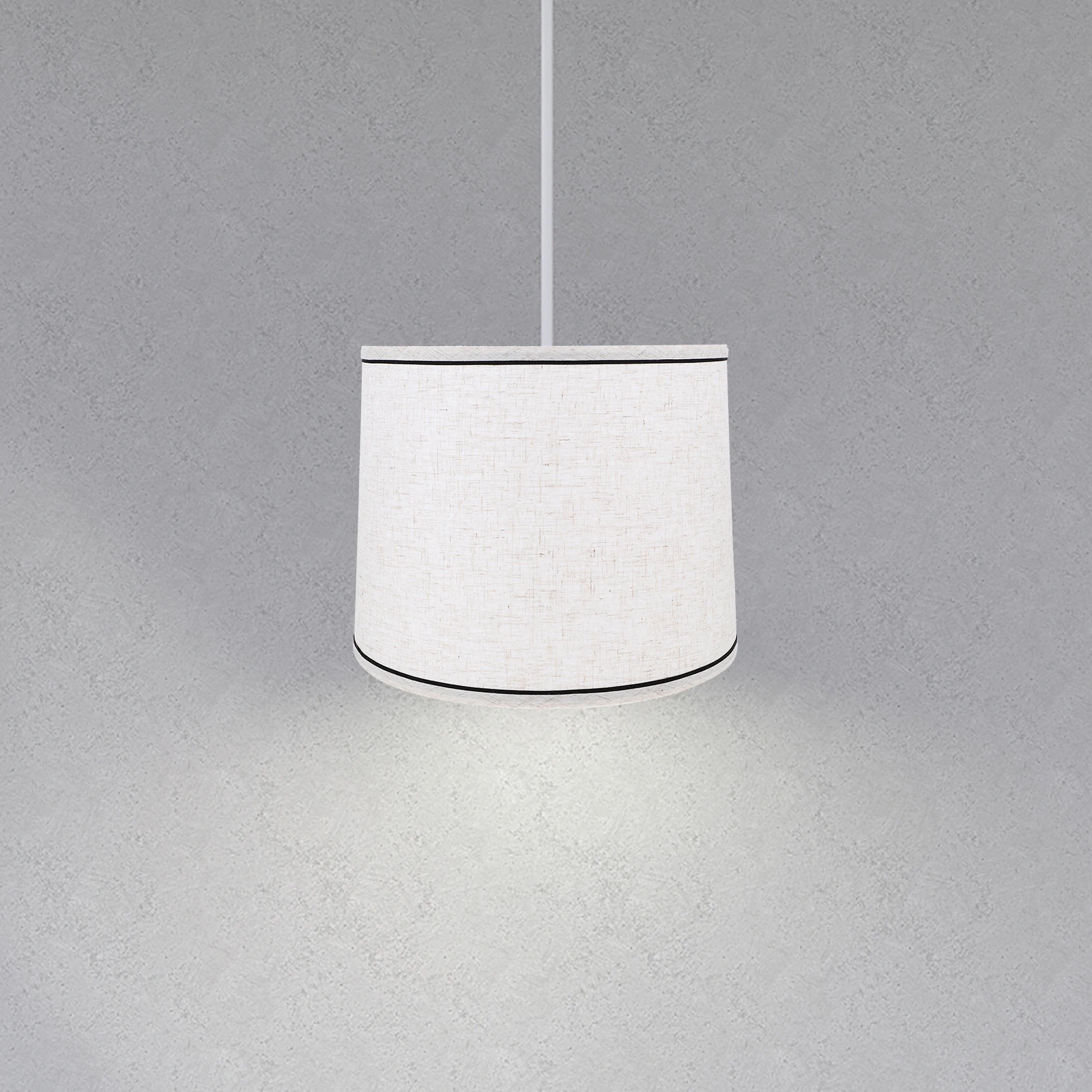 

Stylish Linen Fabric Simple Decorative Replacement For Table Floor Wall Light Bright Easy Installation Home Bedroom